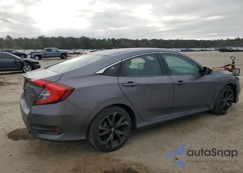 2020 Honda Civic Sport from USA, damaged, VIN 19XFC2F88LE011771